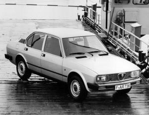 Alfa Romeo Alfetta 2.0 1981 года 